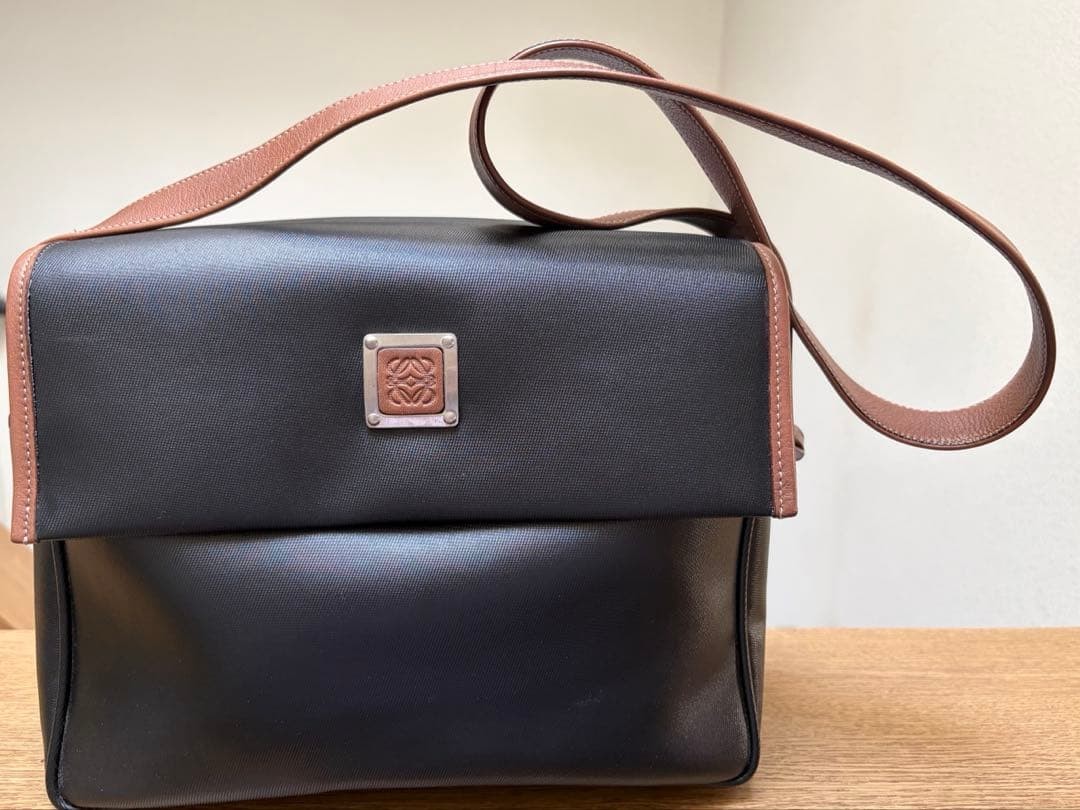 loewe black shoulder bag