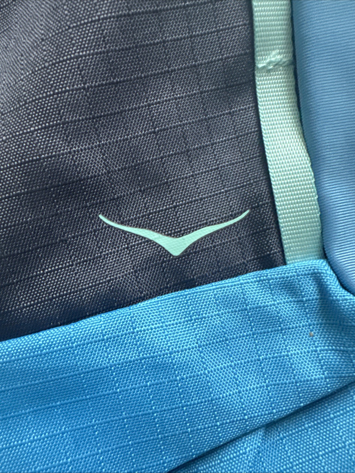 Hoka One Blue Runners Backpack Lightweight Storage Shoe Storage