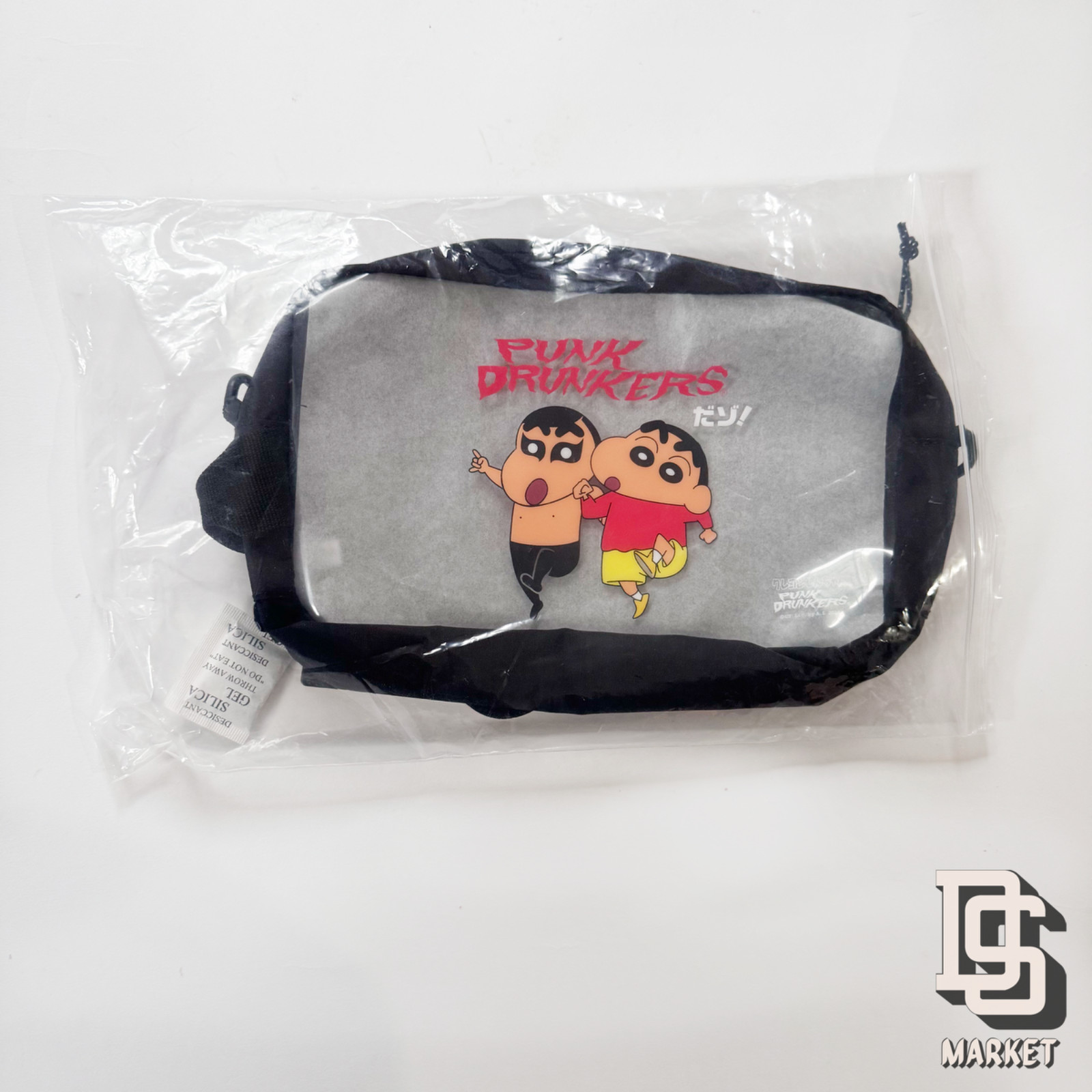 PUNK DRUNKERS CRAYON SHINCHAN LUCKY BAG CORDURA WAIST TOILETRY SIDE US SELLER