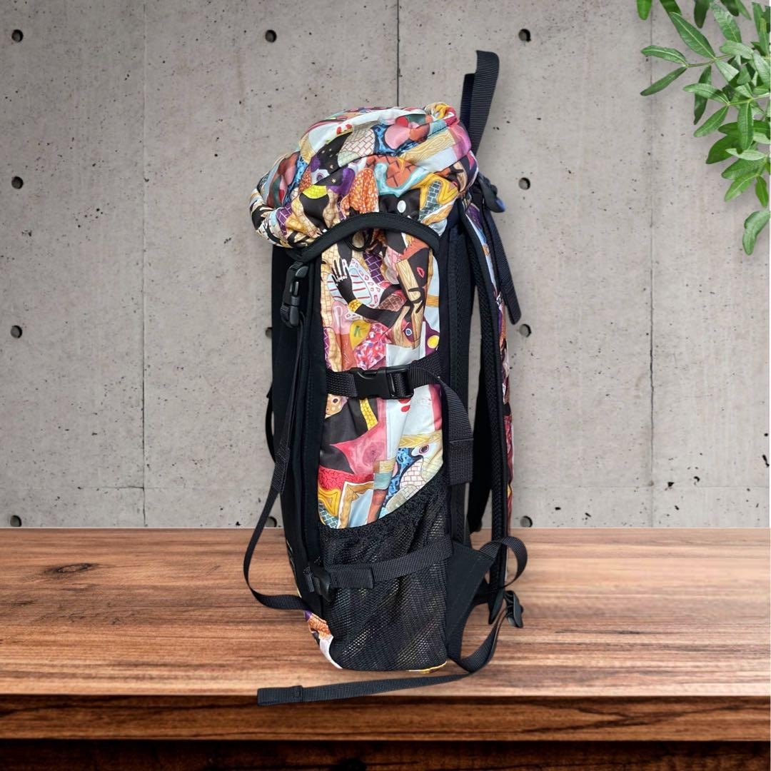 Authentic DIESEL × PORTER Backpack Tadanori Yokoo Art Collaboration 50cm Black/N