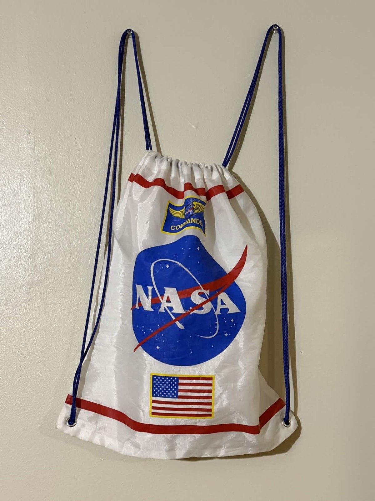 NASA Drawstring Bag