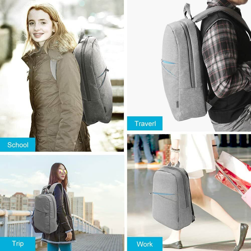 Lightweight Business Waterproof Backpack Travel Gym School College Bag- 2 Colors
