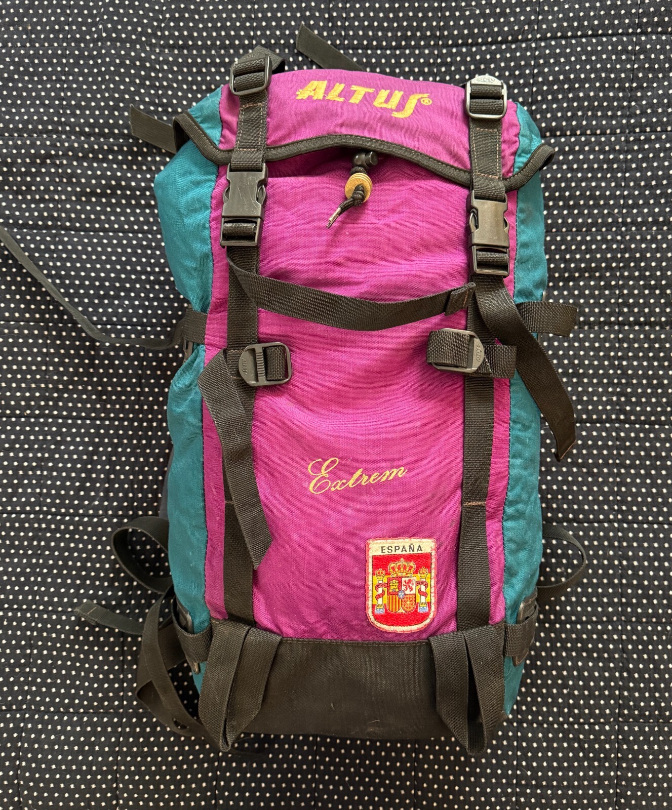 Vintage Altus EXTREM 12L Backpack Daypack Rucksack 1995 Made in Spain Gorp Core