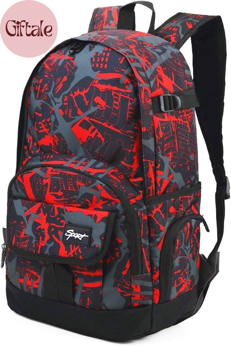 School Backpack Travel Bag for Men & Women Lightweight College Back Pack with La