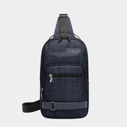 Men Chest Bag 7.9 inch Waterproof Crossing Casual Shoulder Bag Mini Sling Bags