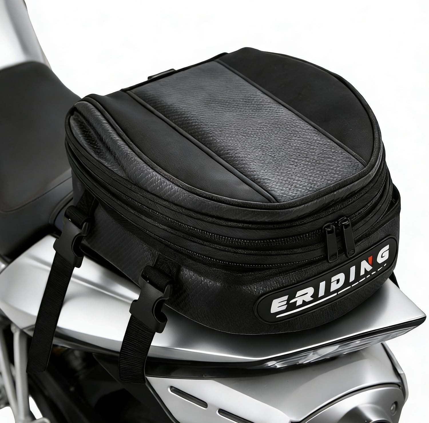 Motorcycle Tail Bag, Motorbike Saddlebags, Waterproof Rear Seat Bike Backpack…