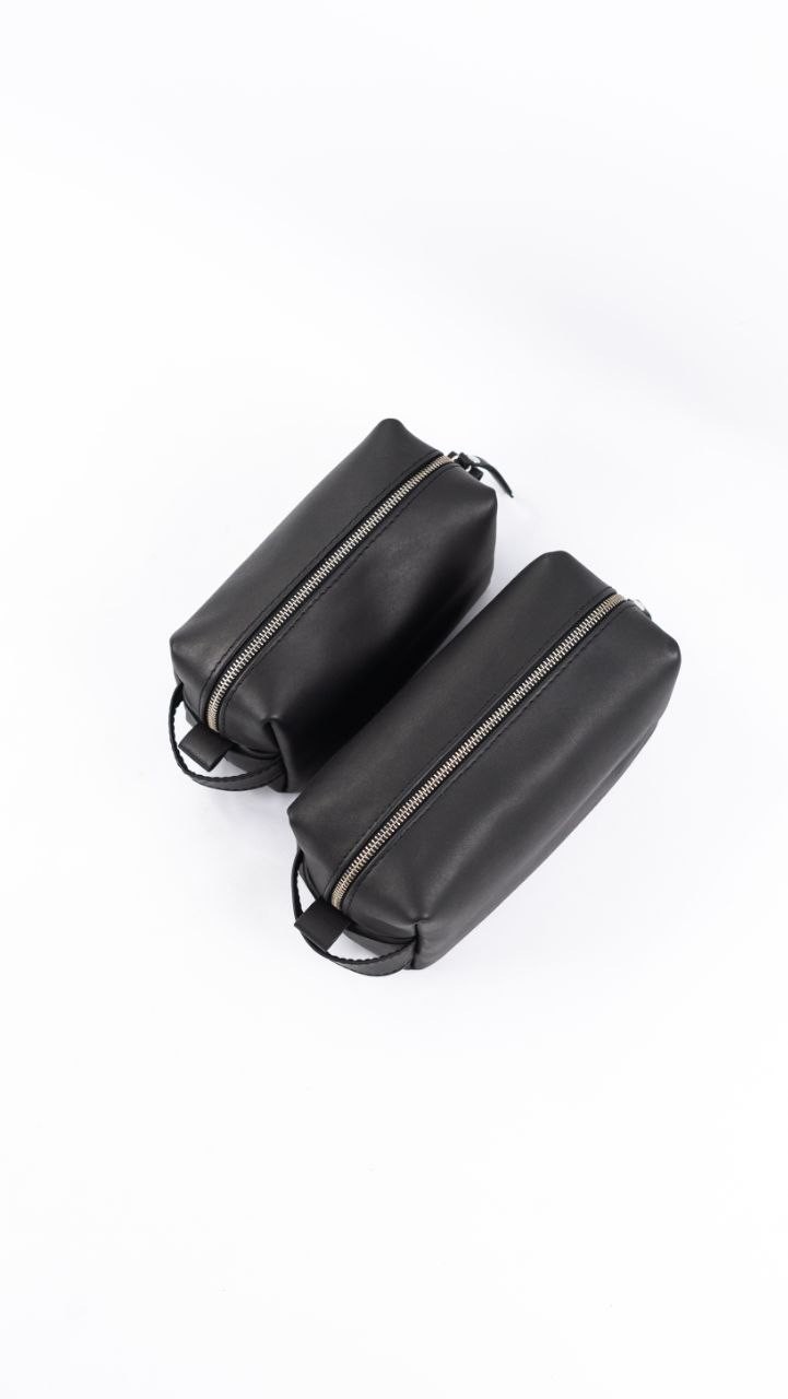Handmade Leather Toiletry Bag Leather Dopp Kit Bag, Mens Toiletry Bag