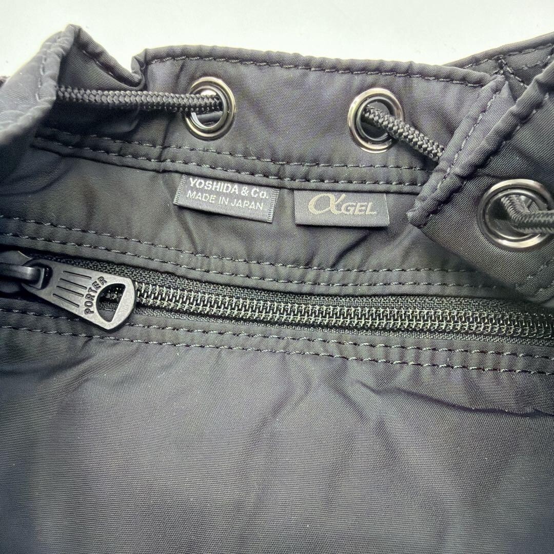 PORTER Shoulder bag SENSES High density nylon Black Authentic From Japan