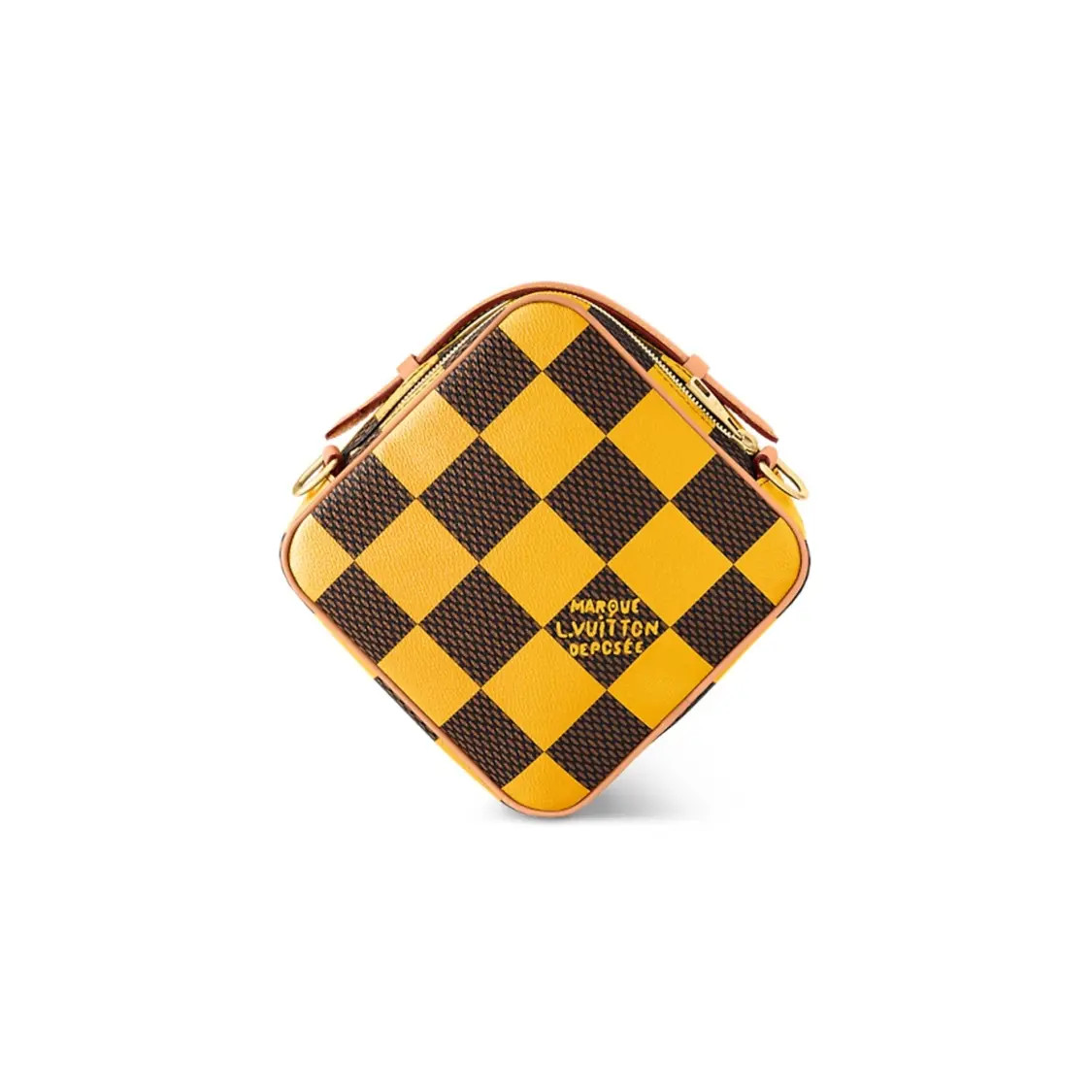 LOUIS VUITTON Chess Messenger Single Shoulder Crossbody Bag Men’s 9.4x3x9.4 in
