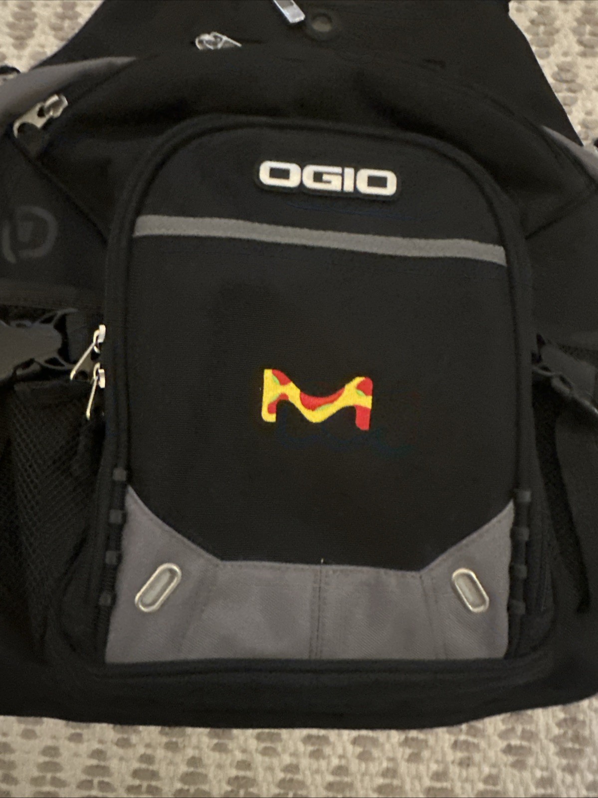OGIO Mastermind Backpack & Laptop Holder Black w/ Merck Logo – Not Used- No Tag