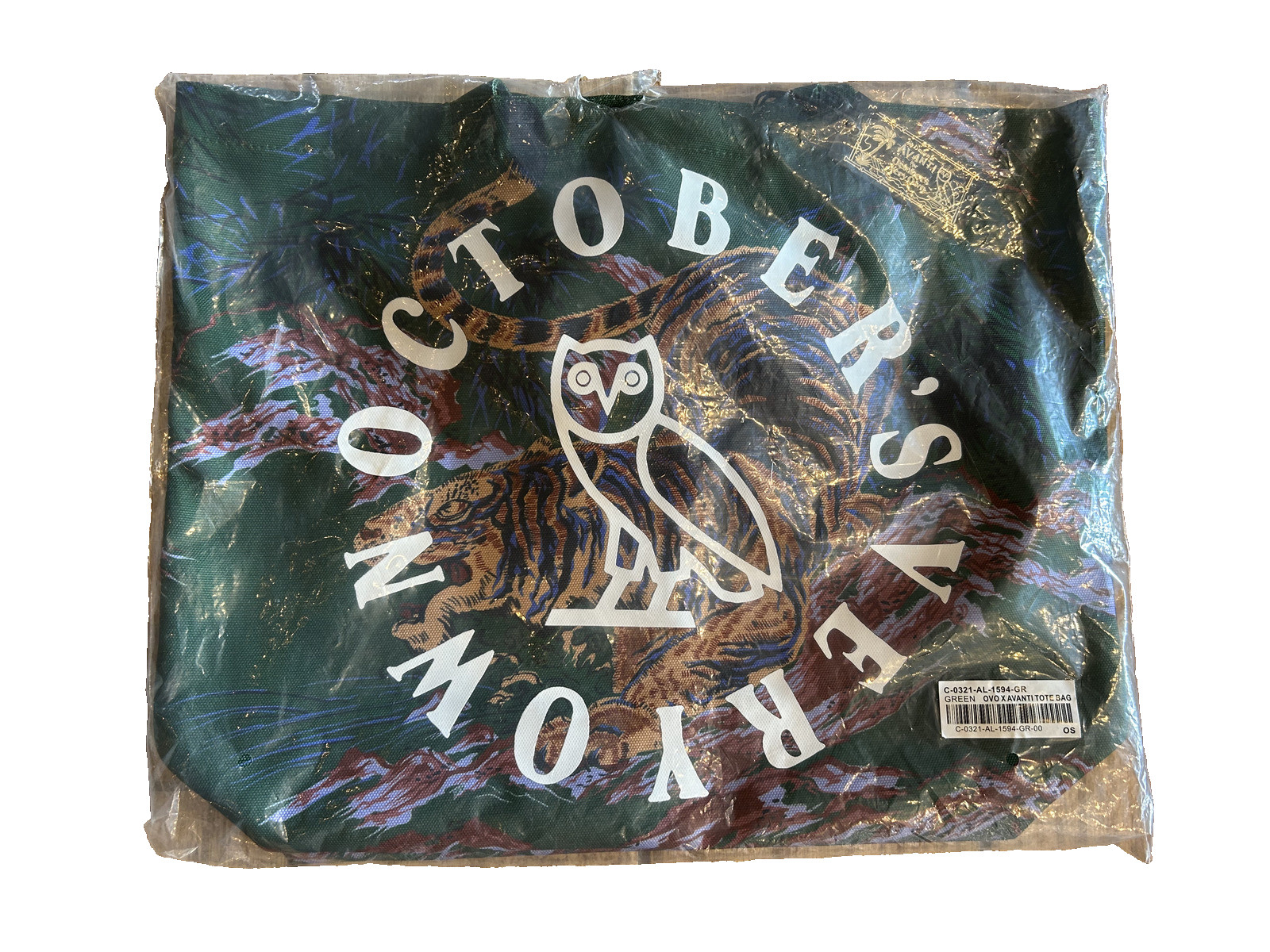 OVO X Avanti Tote Bag (Green)