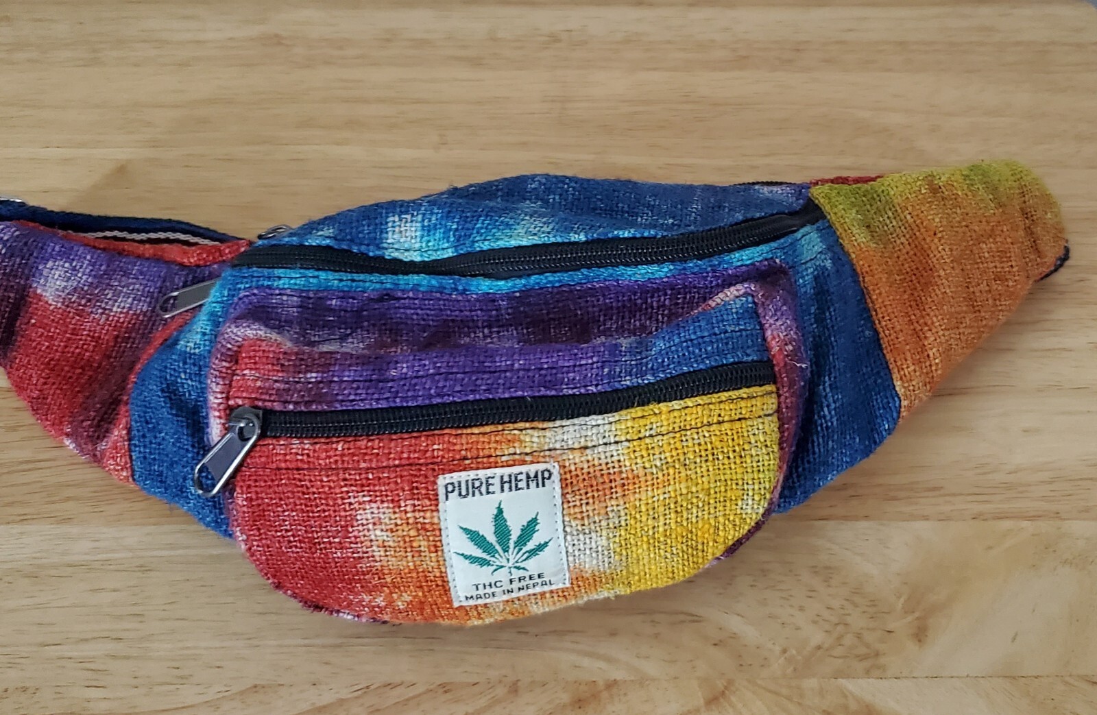 Tie Dye Hemp Fannypack