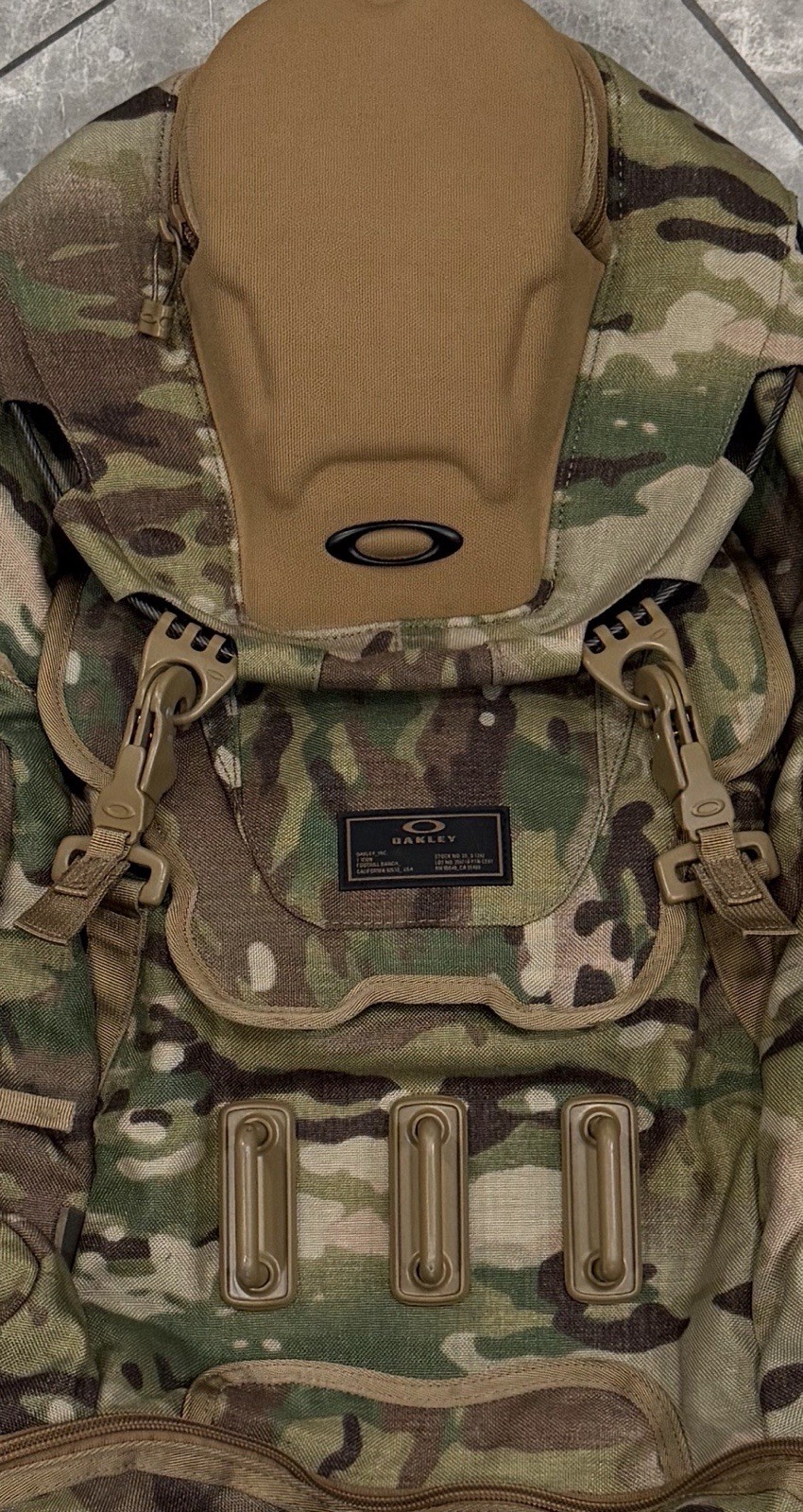 OAKLEY SI KITCHEN SINK BACKPACK 34L Tan Multicam Camo Tactical Gear Bag
