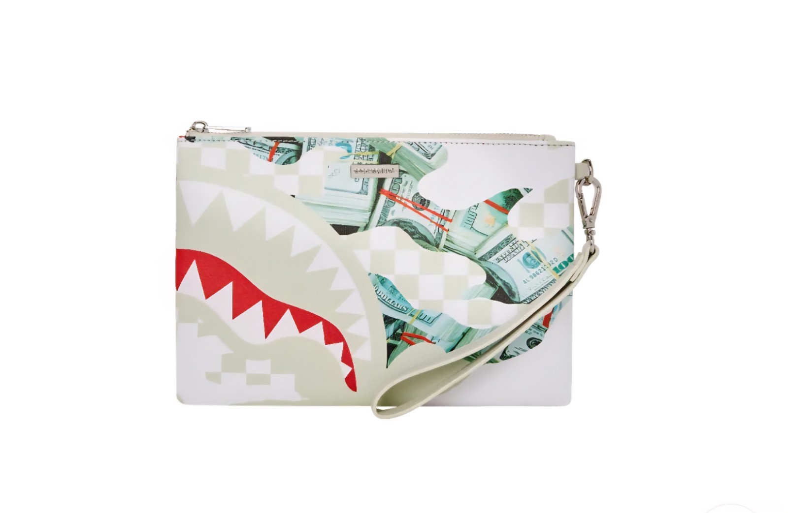 🔥SOLD OUT FOREVER🔥NWT Sprayground FEROCIOU$ Crossover Clutch Pouch Bag UNISEX