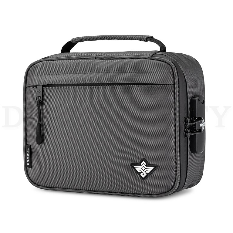 Erozul Exodus v2 Case with TSA Combo Lock YKK Zippers & Odor Control – Graphite