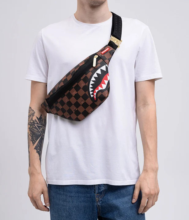 *NEW* SPRAYGROUND Peeking Character Saavy Crossover Bag BROWN (910B7512NSZ) 👍
