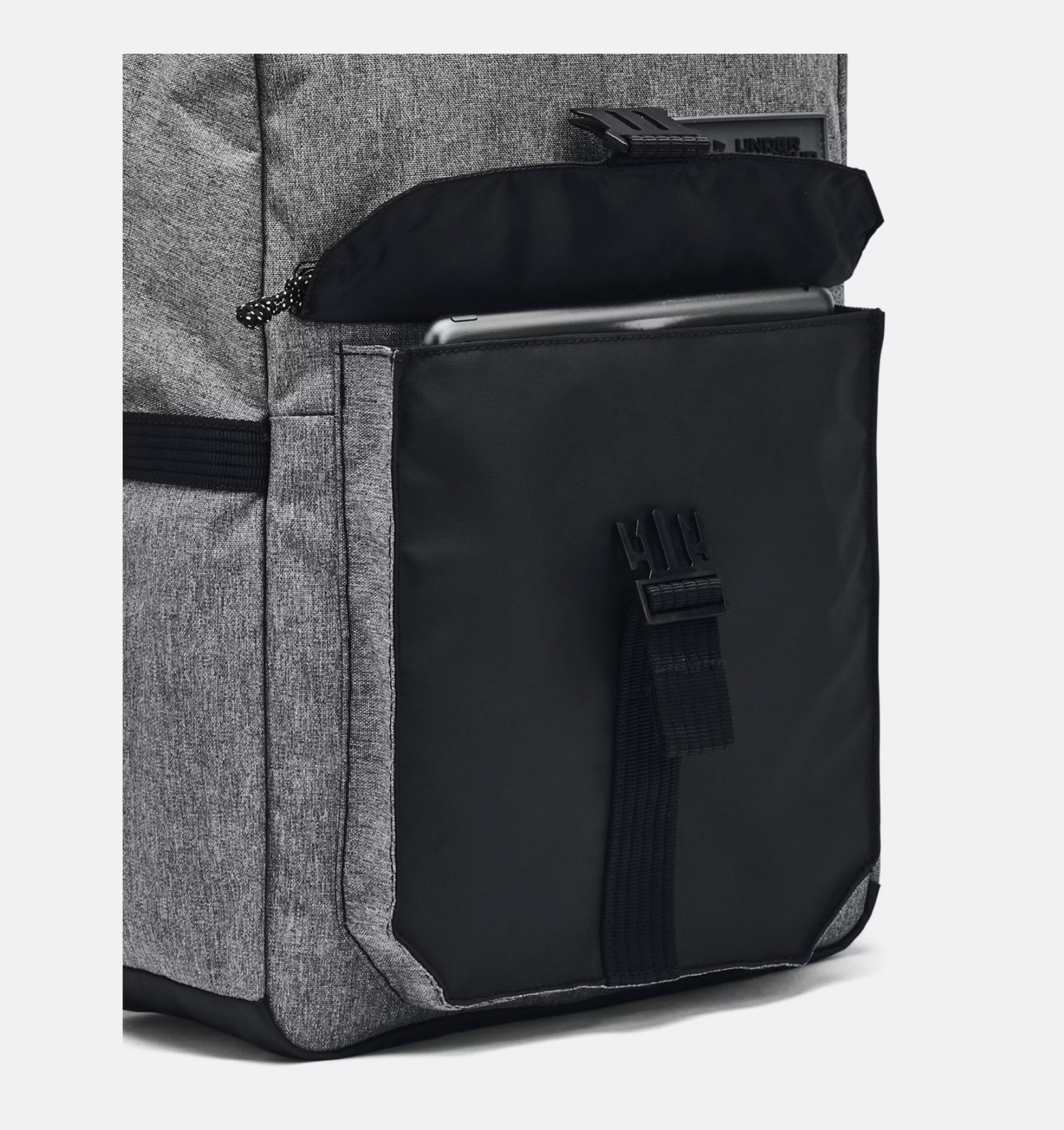 UA Under Armour Triumph Campus Backpack – Castlerock Full Heather / Black NWT