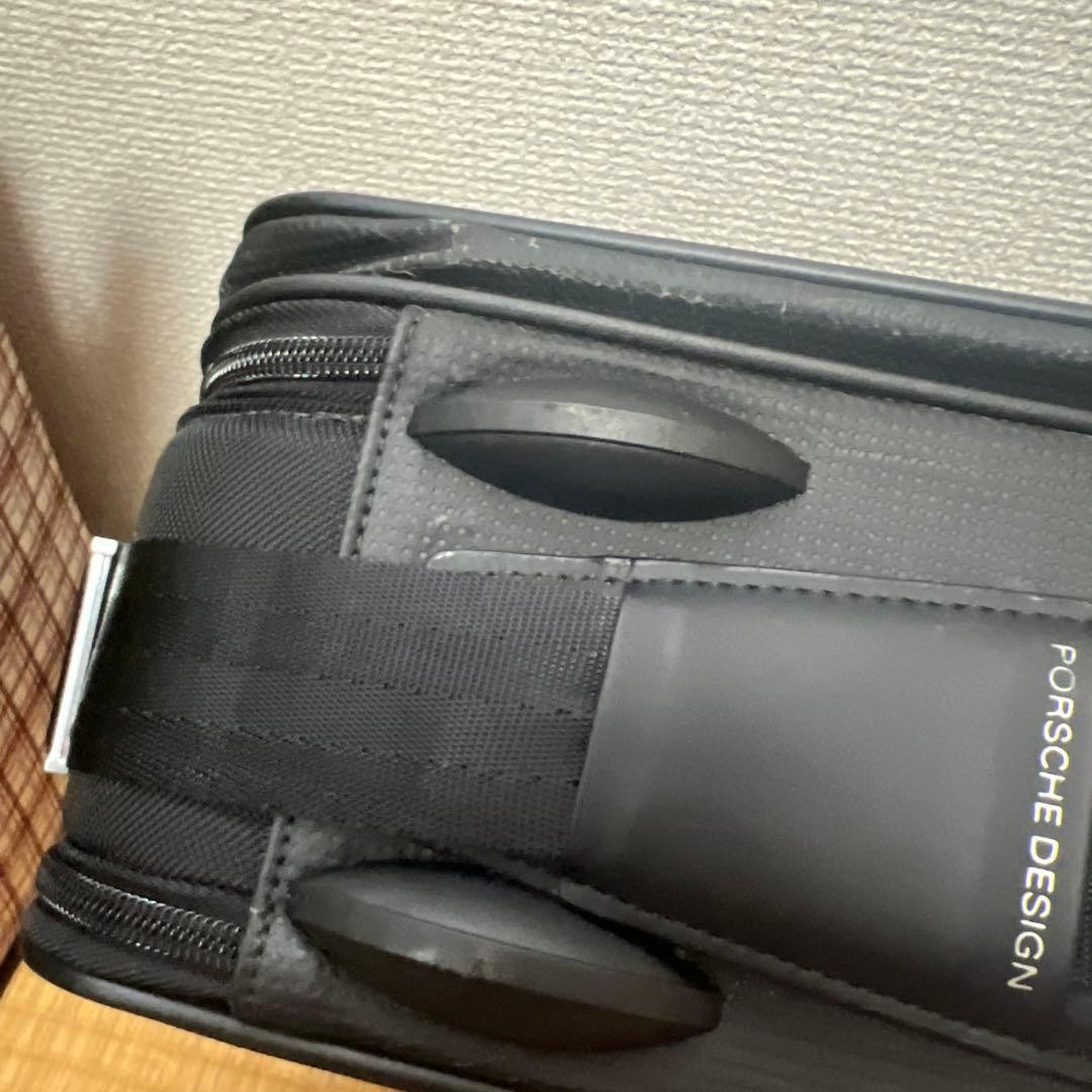 Porsche Design Men Black Carry Case Business Bag Motorsport Edition Casual Used