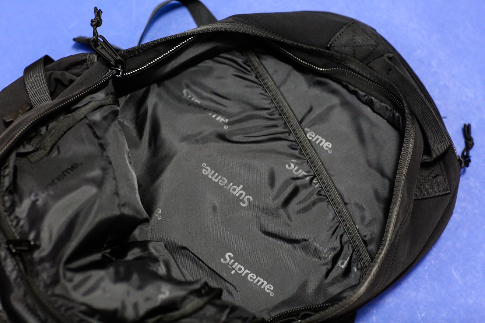 Supreme FW20 Black Nylon Backpack NWT