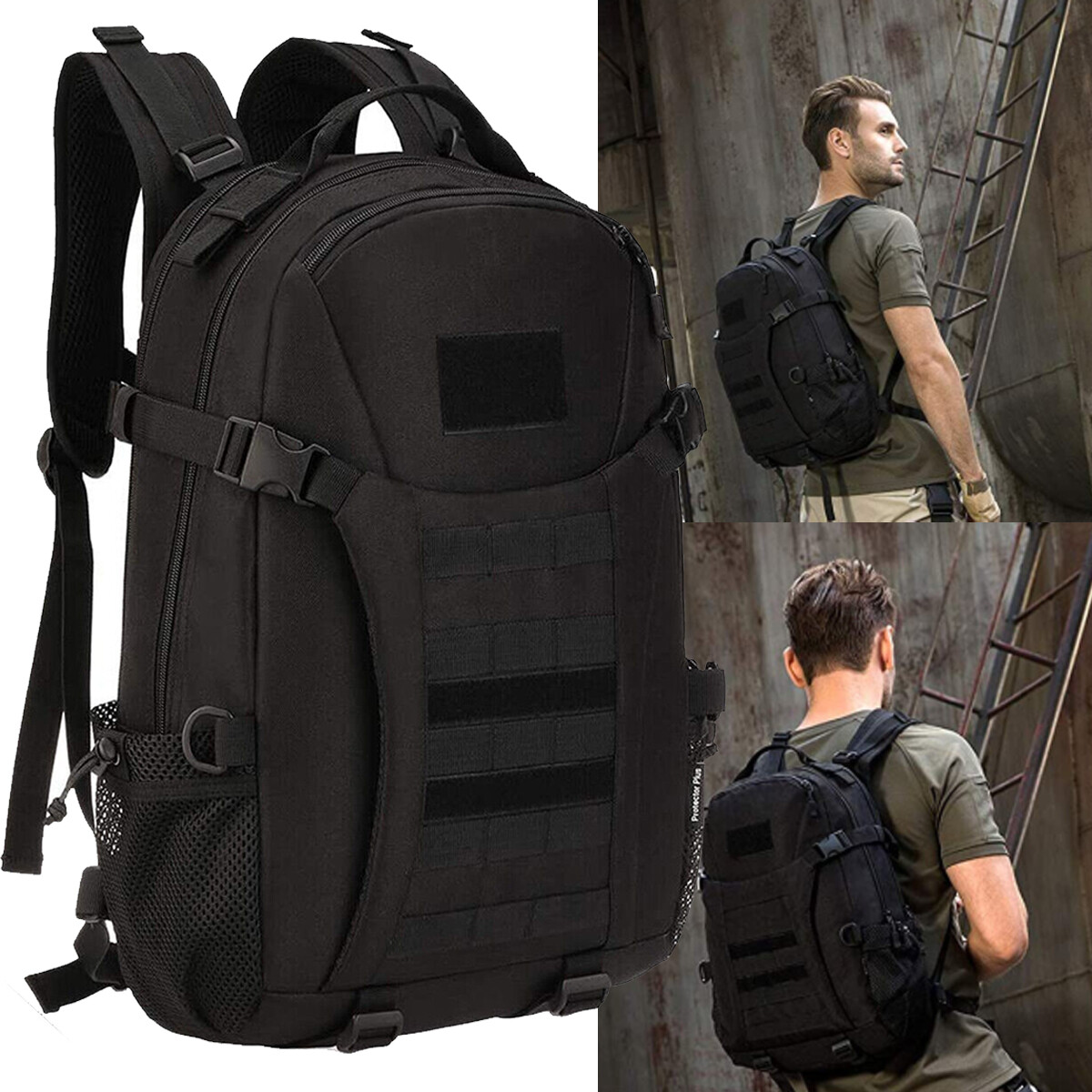 28L Large Military Tactical Army Backpack Outdoor Sport Rucksack Trekking Bags