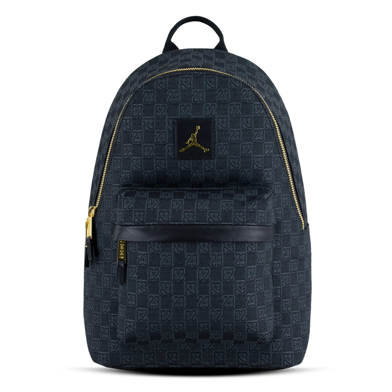 Nike Air Jordan Monogram Backpack Bag Black GOLD OVO Jumpman Jacquard LIMITED ED