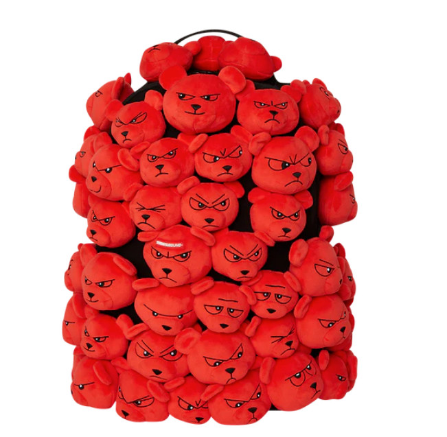 Sprayground Rare Diablo Wrath Pack BackPack Bookbag Sold Out Forever Emoji Bear