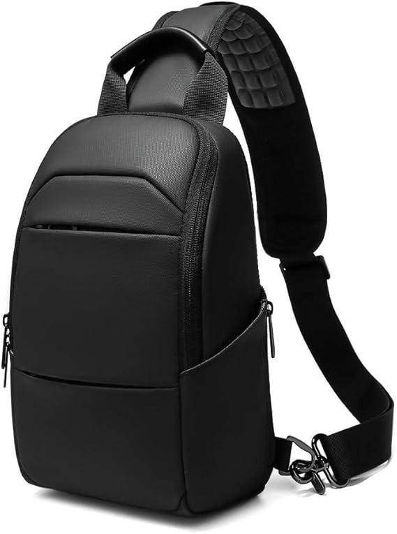 Messenger Bag for Men,Small Black Sling Crossbody Bags,Waterproof