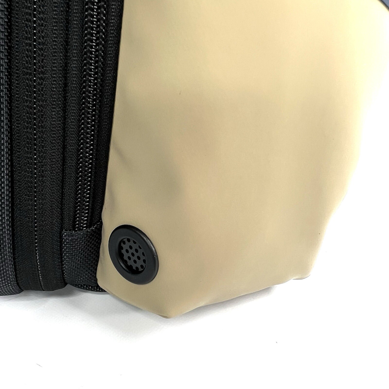 TUMI Navigation Backpack Laptop Business Bag Midnight Navy and Khaki EXPANDABLE