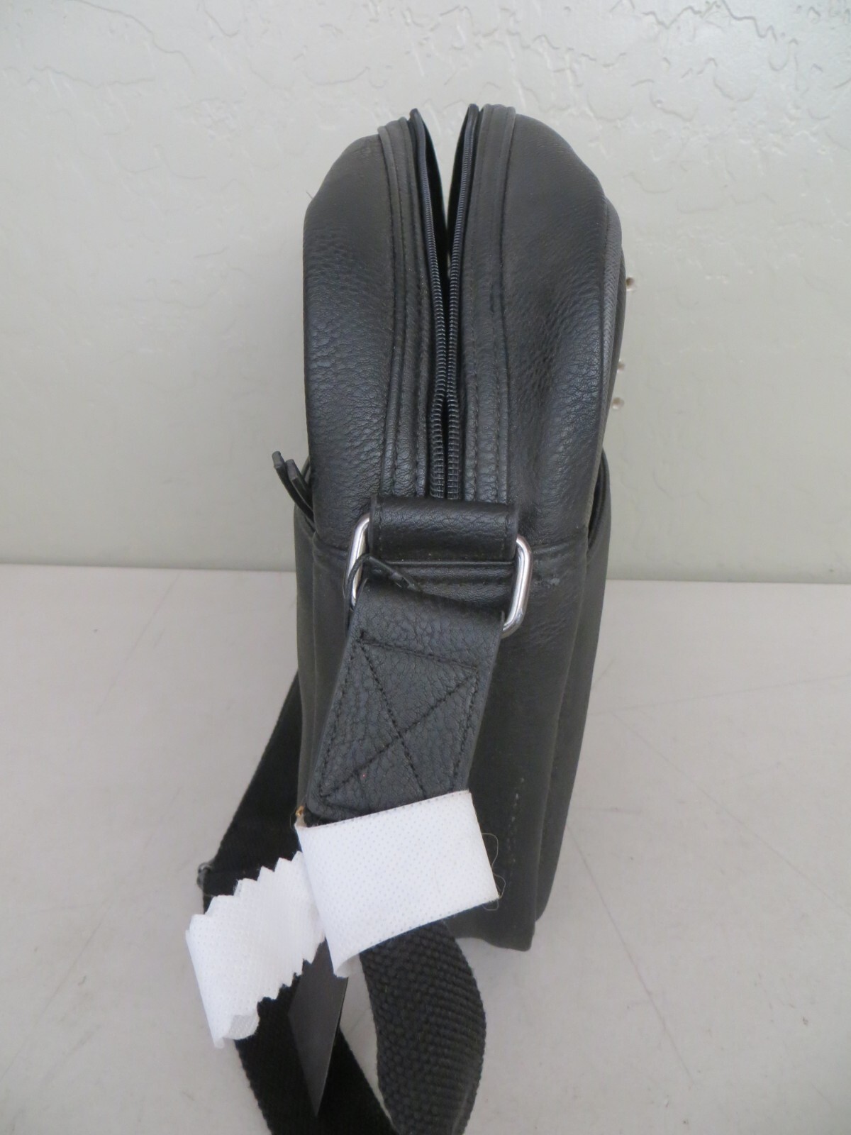 NWT Ted Baker Kobra Webbing Messenger Bag Black