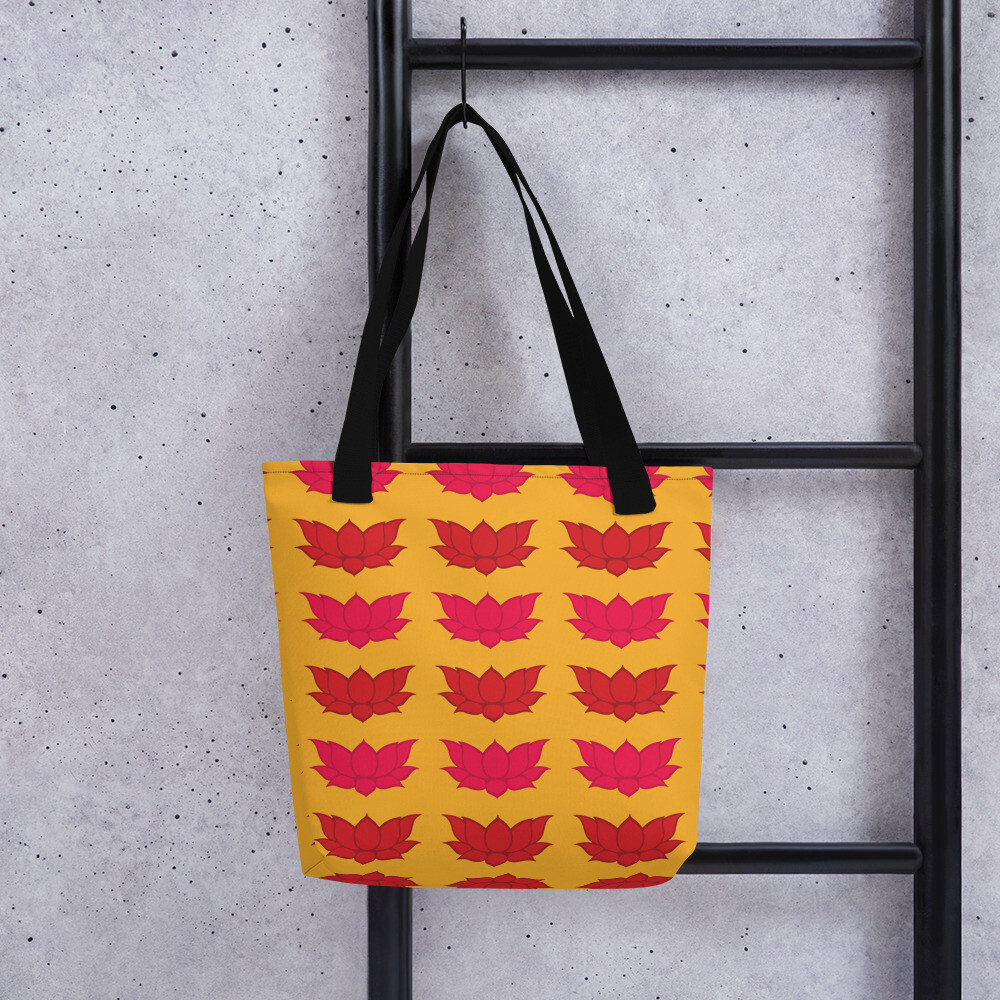 Tote bag-HINDU DESIGN 15″ x 15″