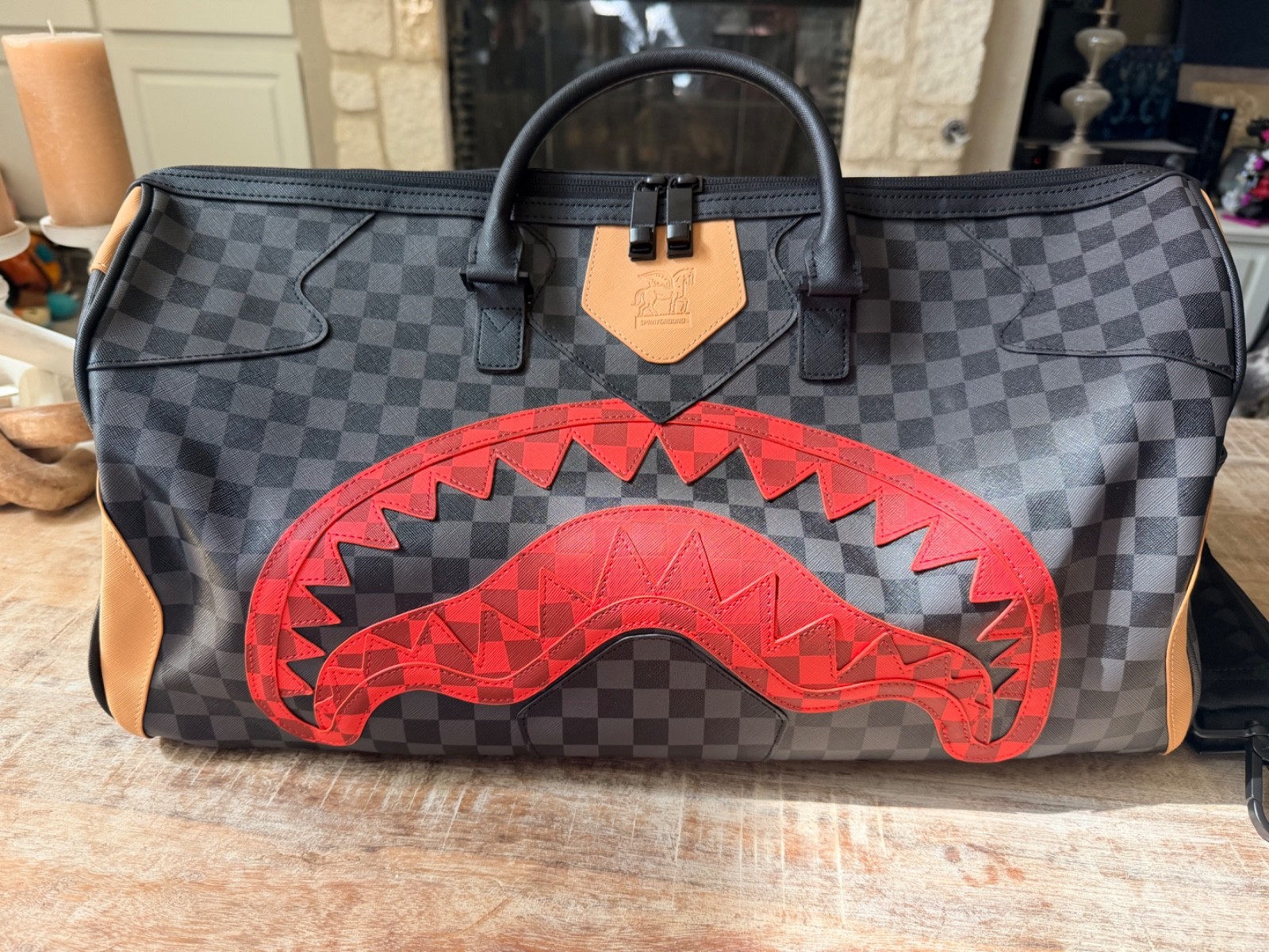 Sprayground Evil Genius Triple Decker Duffle Bag Limited Edition New w Tags
