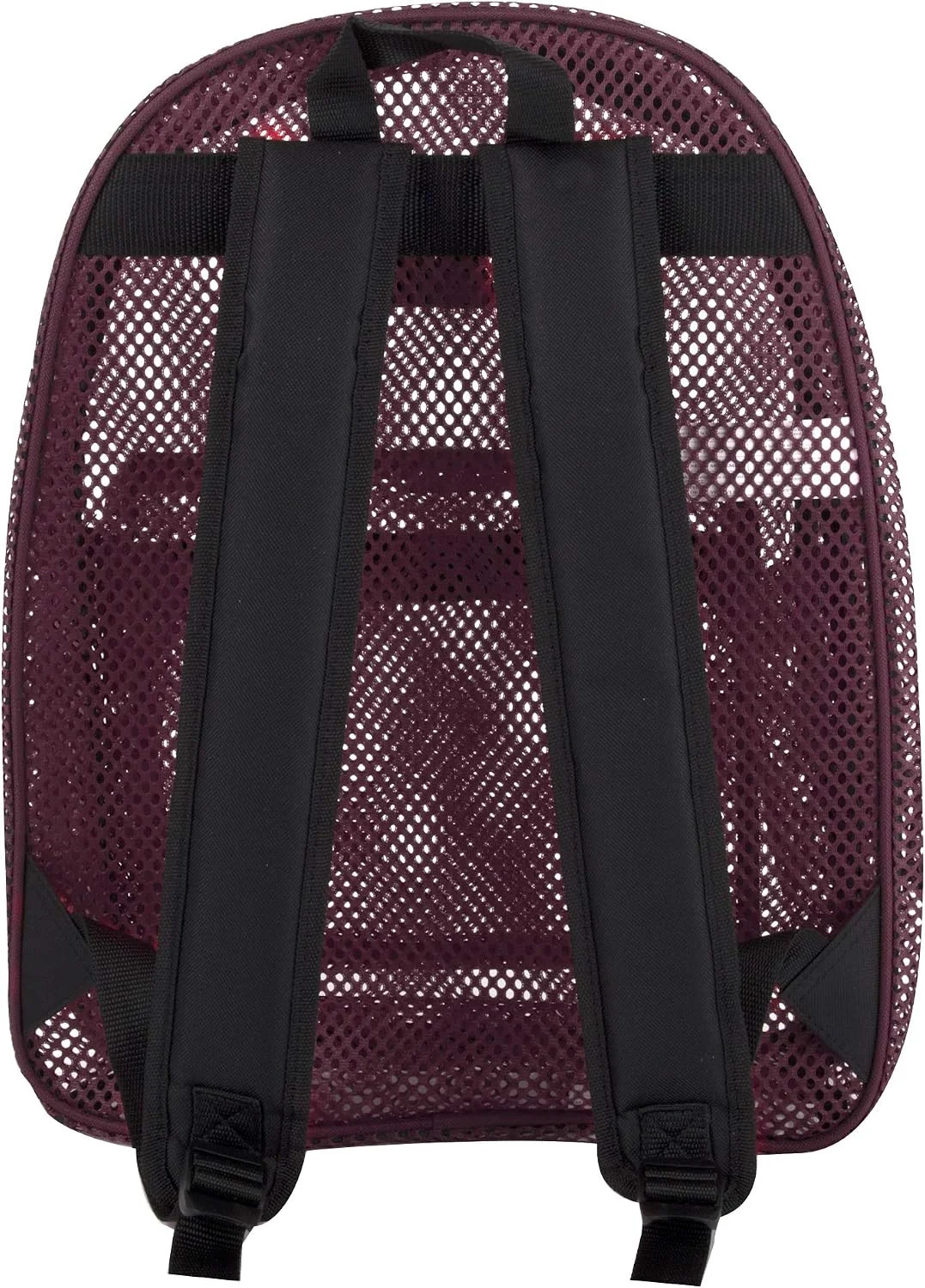 Mesh Backpacks for Kids, Adults, School, Beach, and Travel, Purple, Large