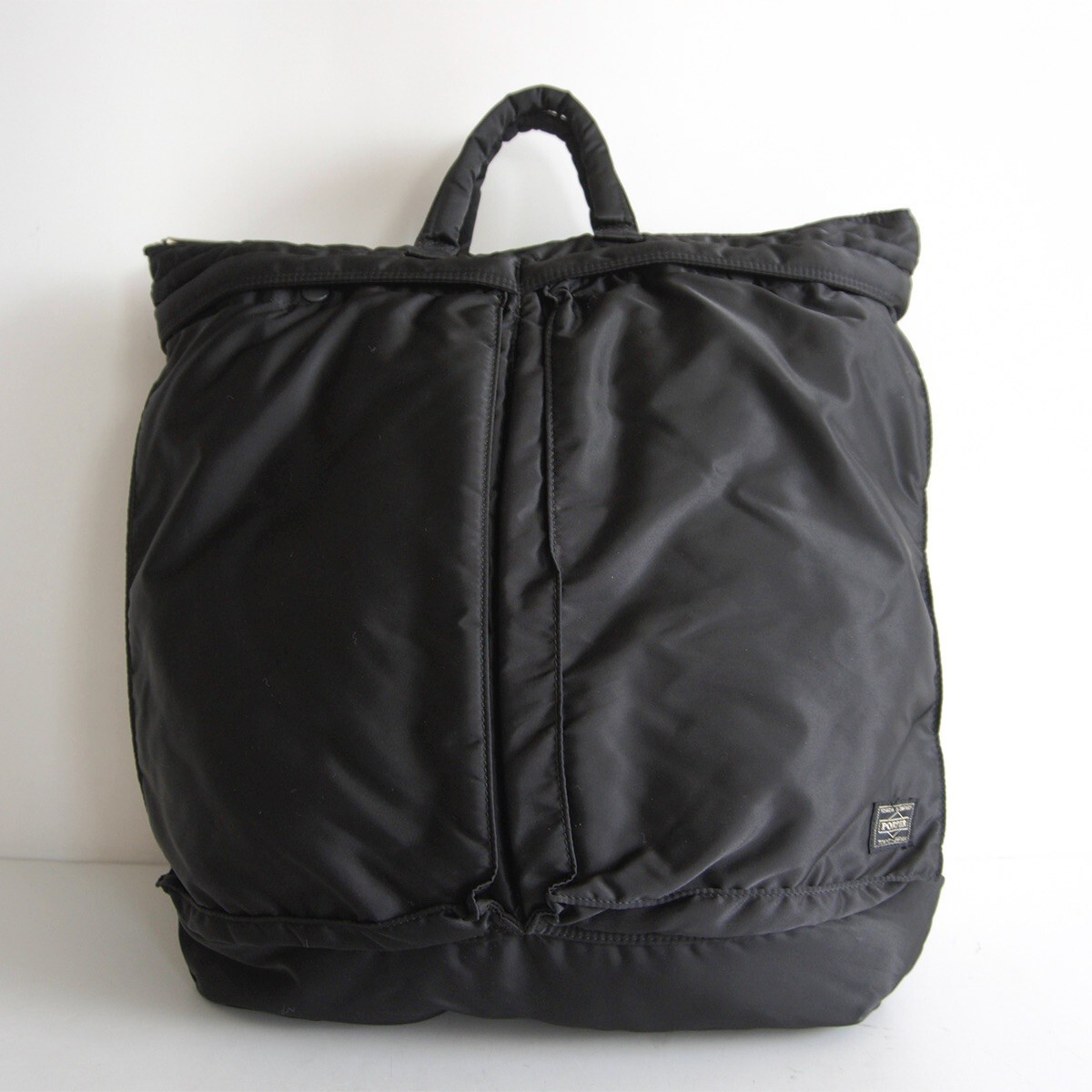 Authentic PORTER TANKER Helmet Bag 2way Nylon Shoulder Bag, Good Condition, 48cm