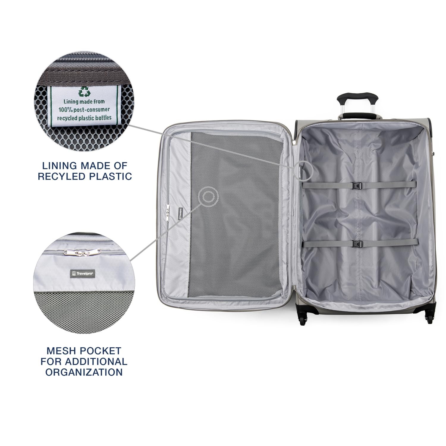 Travelpro Maxlite 5 Softside Expandable Luggage with 4 Spinner Wheels 29 Inch U3