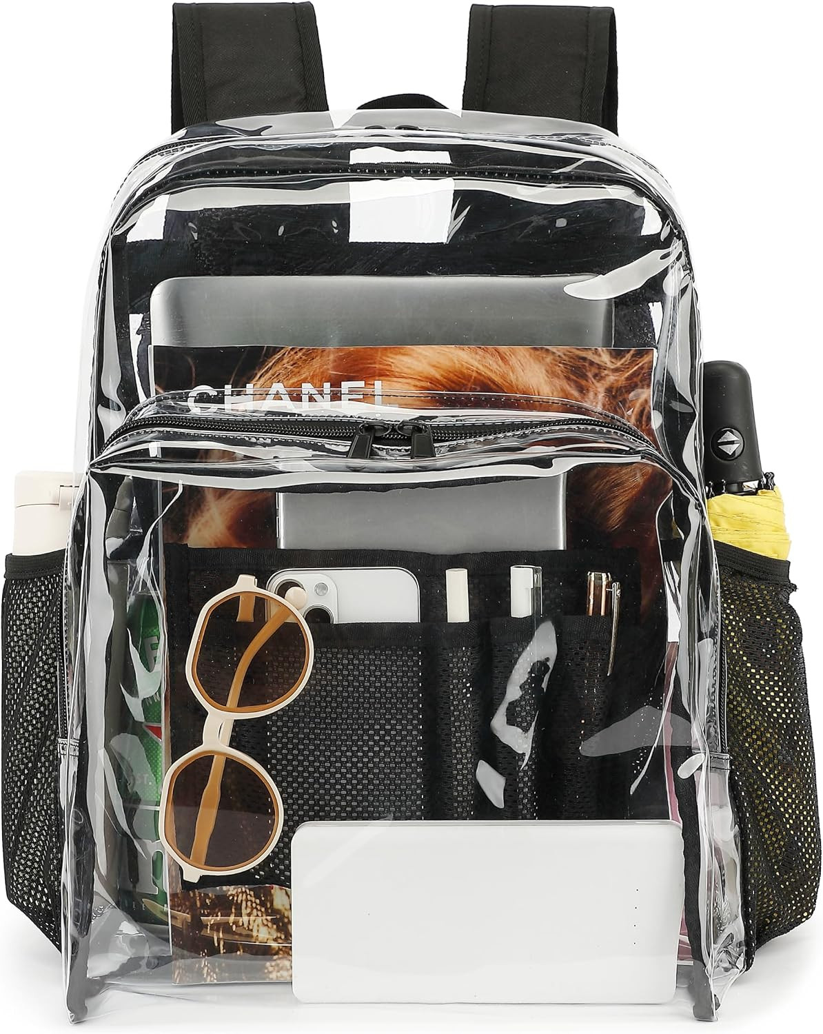 Transparent Backpacks See through Backpack Clear Backpack Heavy Duty for College