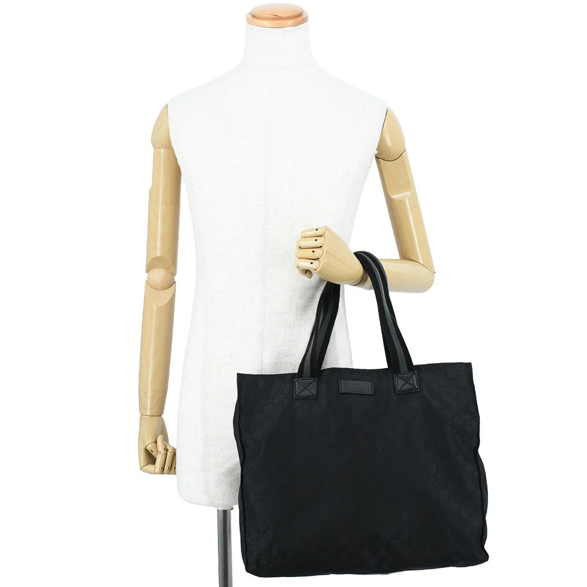 Gucci GG nylon Canvas tote bag handbag web