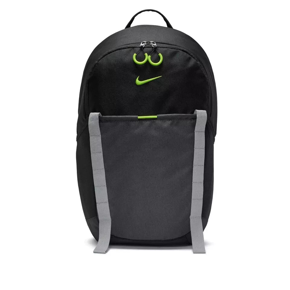 Nike Dri Fit Backpack Hike Day Pack 24L Bag Black Volt Travel Gym DJ9678 010