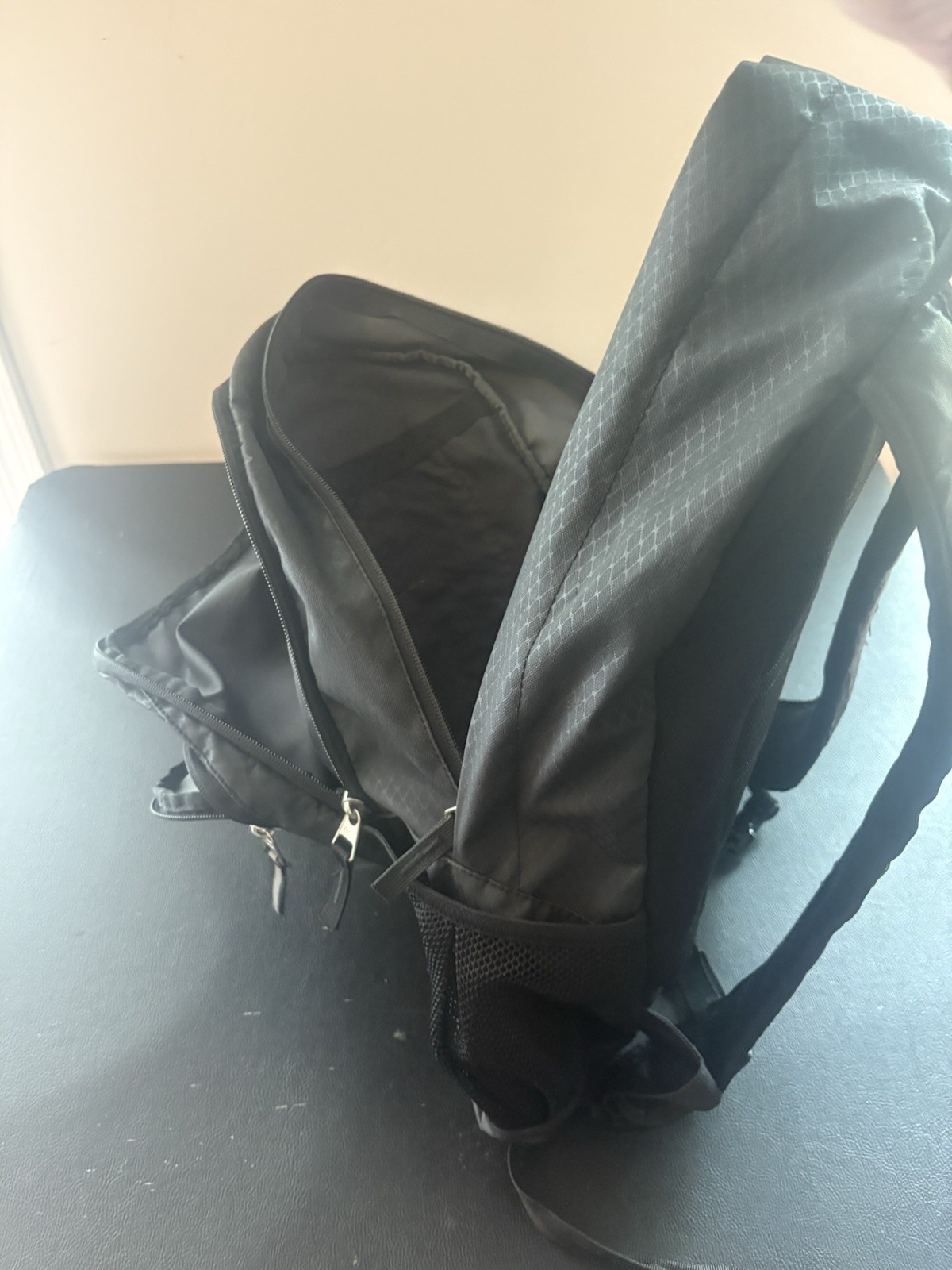 Nike Max Air Backpack Black White Classic Bookbag School Sports Gym Travel Bag