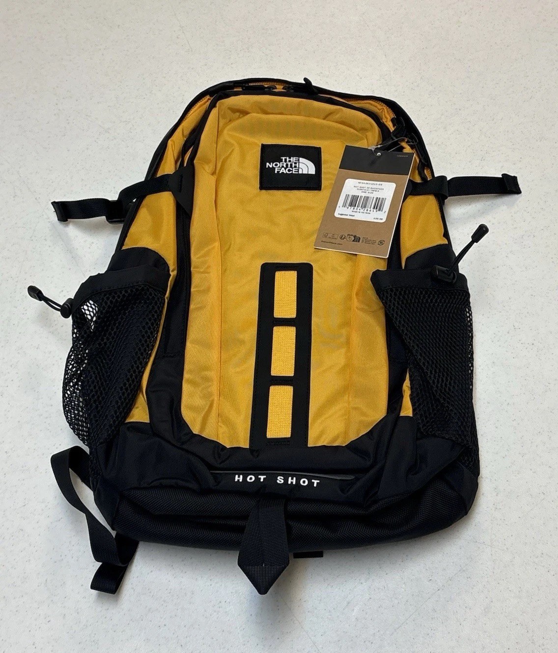 The Northface Hot Shot Se Backpack Summit Gold/Black One Size