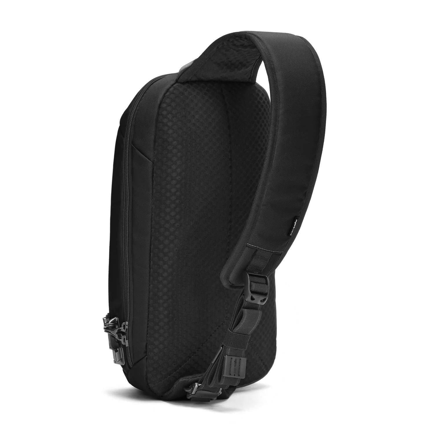 Pacsafe V Tech 10L Recycled Polyester Anti-Theft Backpack – Black