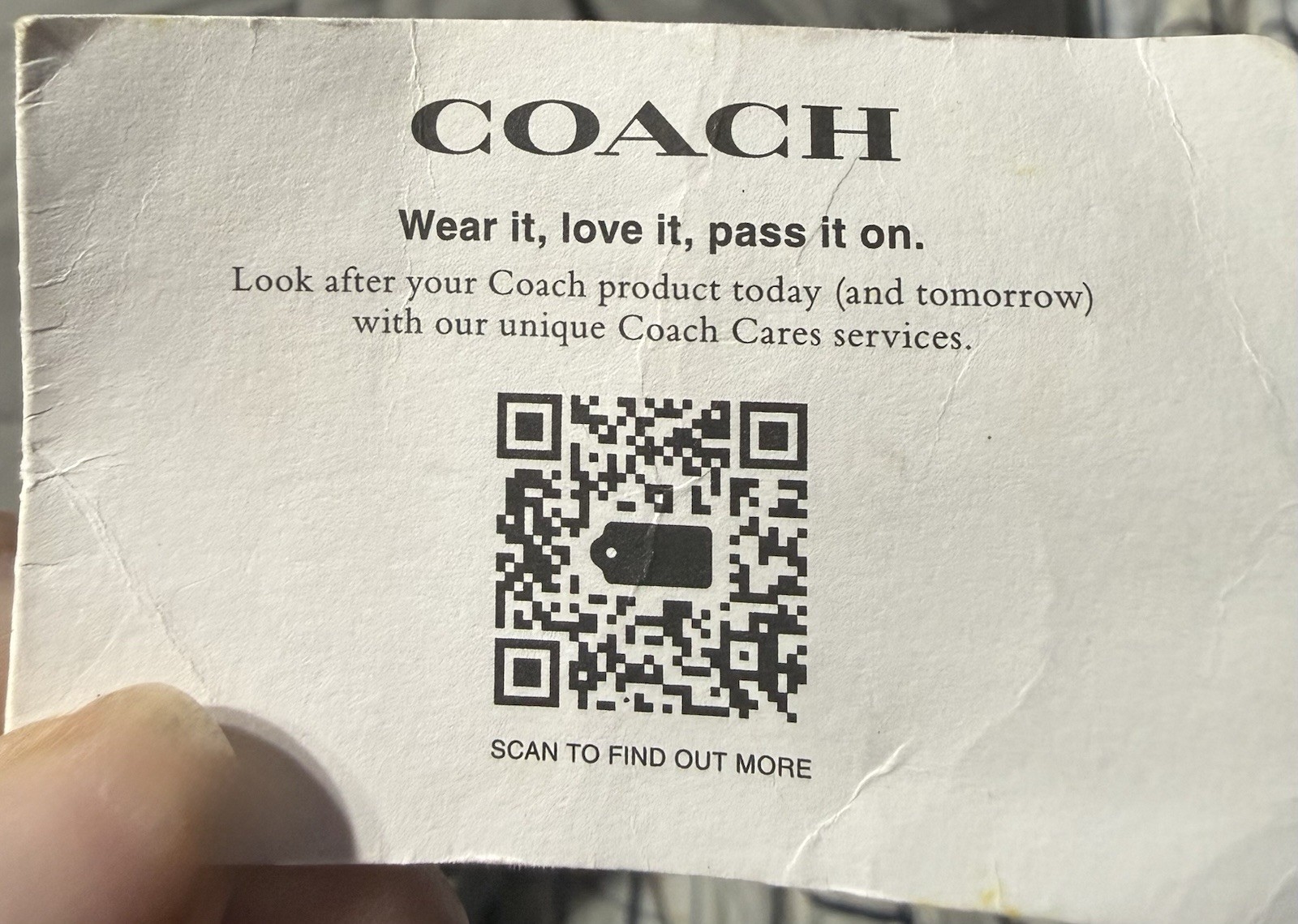 Coach Logo Backpack Purple Beige Zip Closure Adjustable Strap