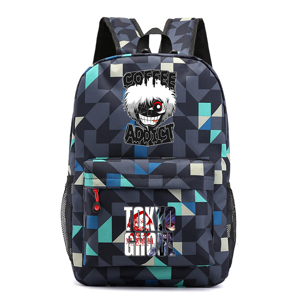 Tokyo Ghoul Anime Casual Backpack School bag Laptop Knapsack Travel bags Unisex
