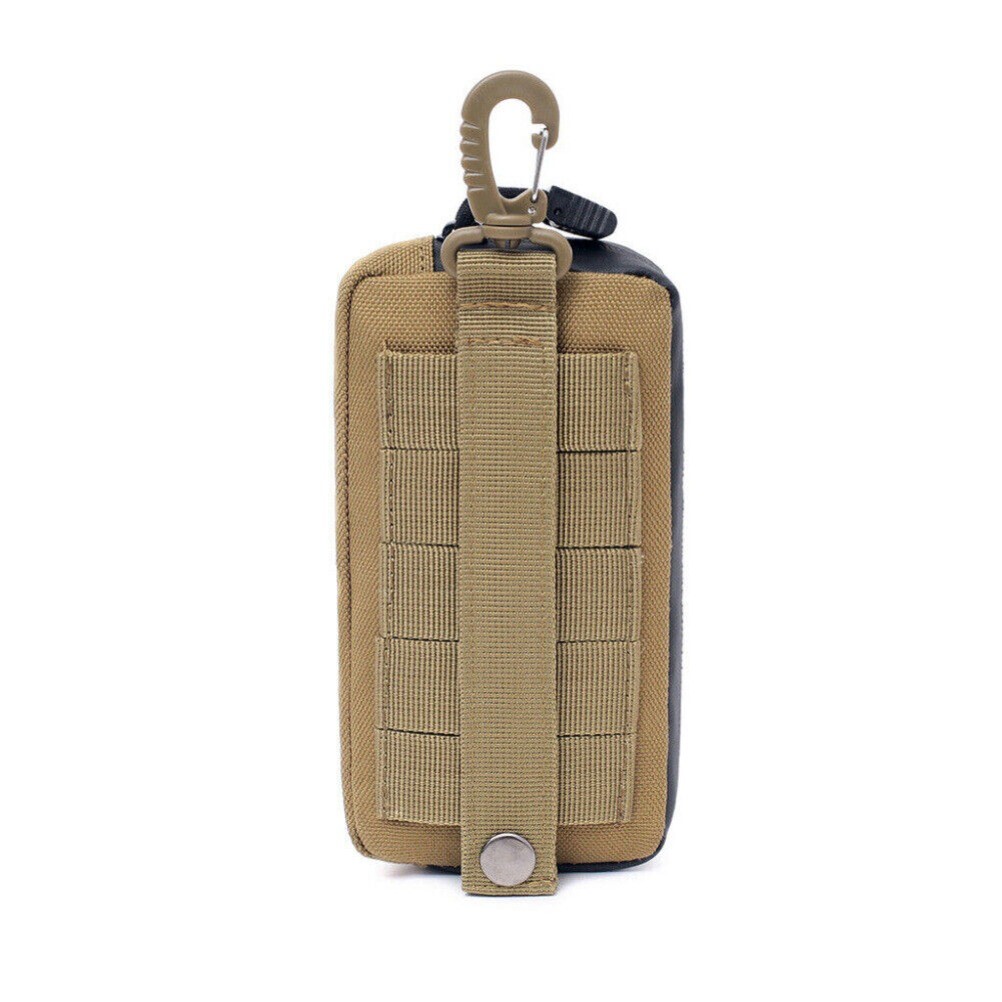 Tactical Wallet Card Holder Molle Pouch Men’s Outdoor Hunting Military Waist Bag