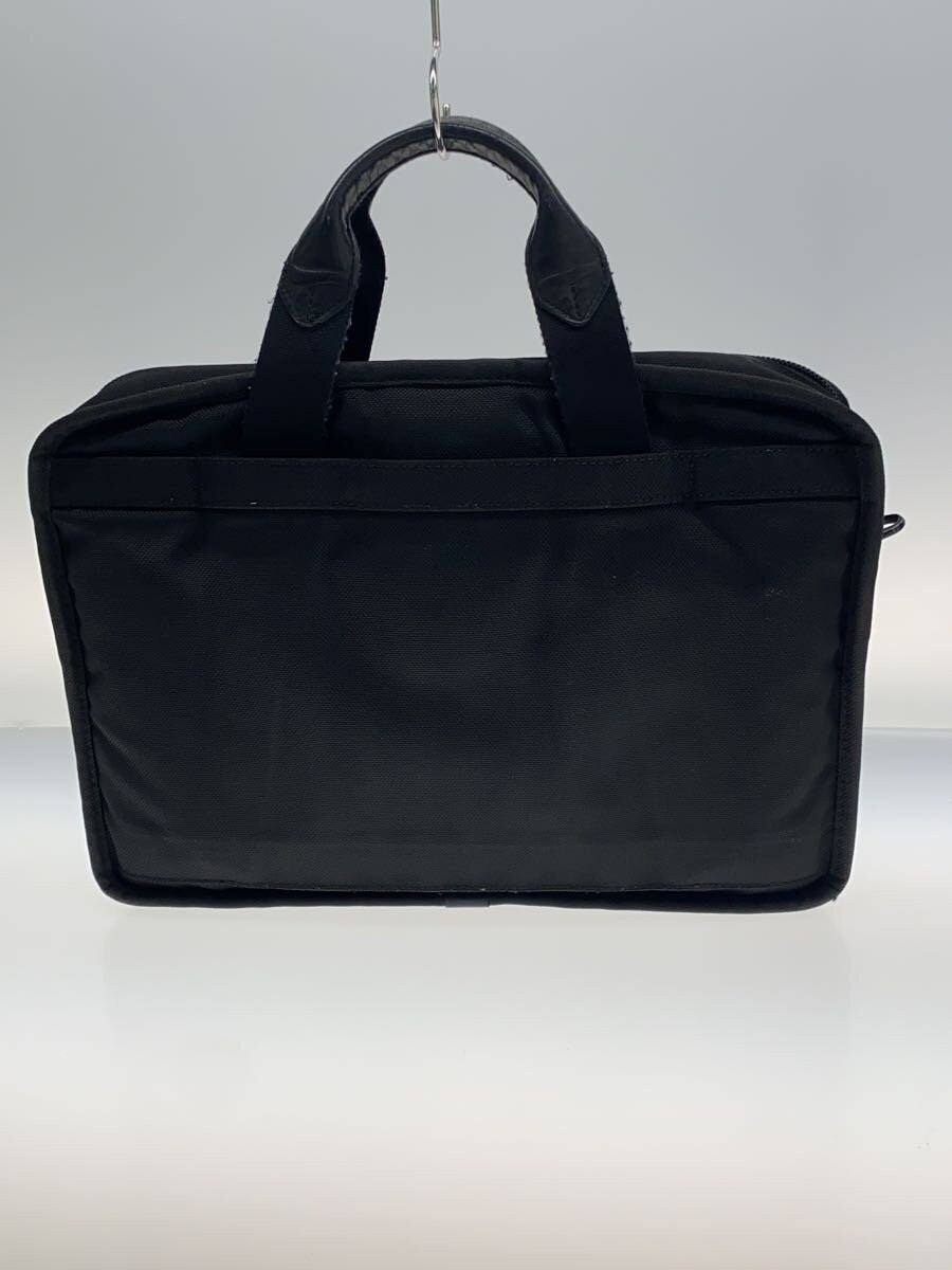TUMI Briefcase Black Leather Business Bag Office Handle 28cm