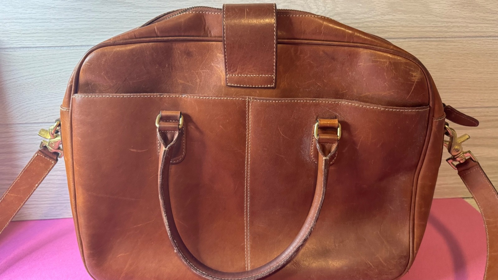 Green Fields attaché bag briefcase