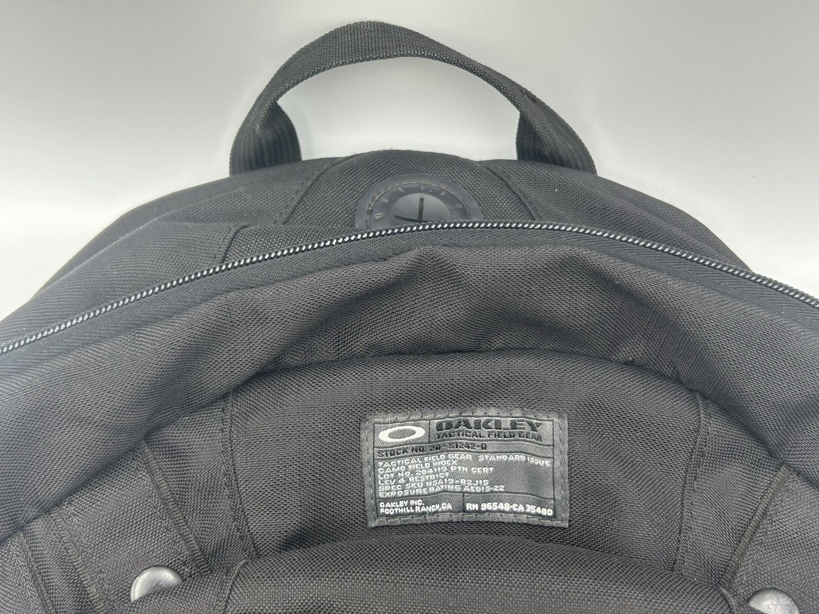 Vintage Black Y2K GORPCORE Oakley Tactical Field Gear backpack Black – Vail CO