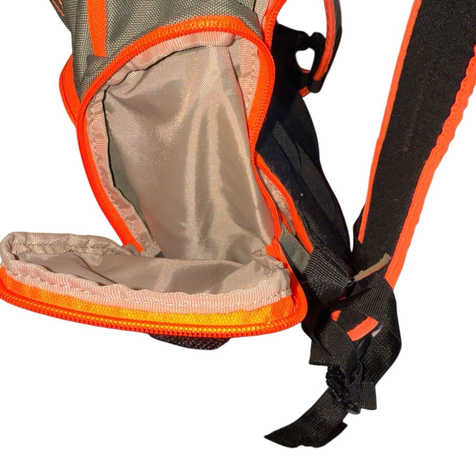 Oakley Icon Utility Backpack Gray Orange Camo Y2K Tactical Skate Laptop Bag