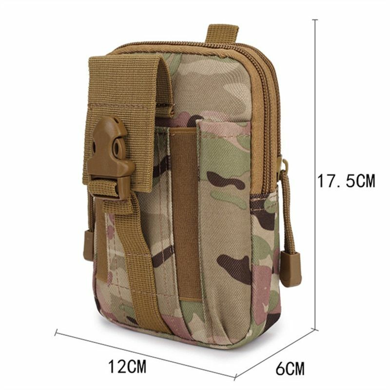 Men Tactical Military Bag 600D For Belt Backpack Shoulder Waterproof Nylon Army