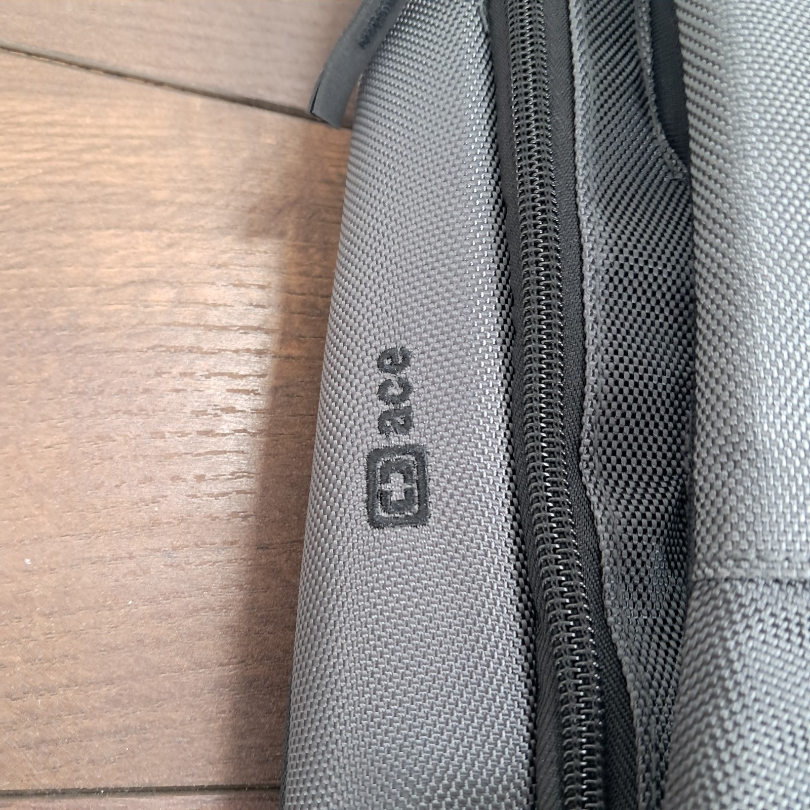 OGIO Metallic GRAY Ace Backpack fleece lined backpack With TD Synnex Lenovo Logo