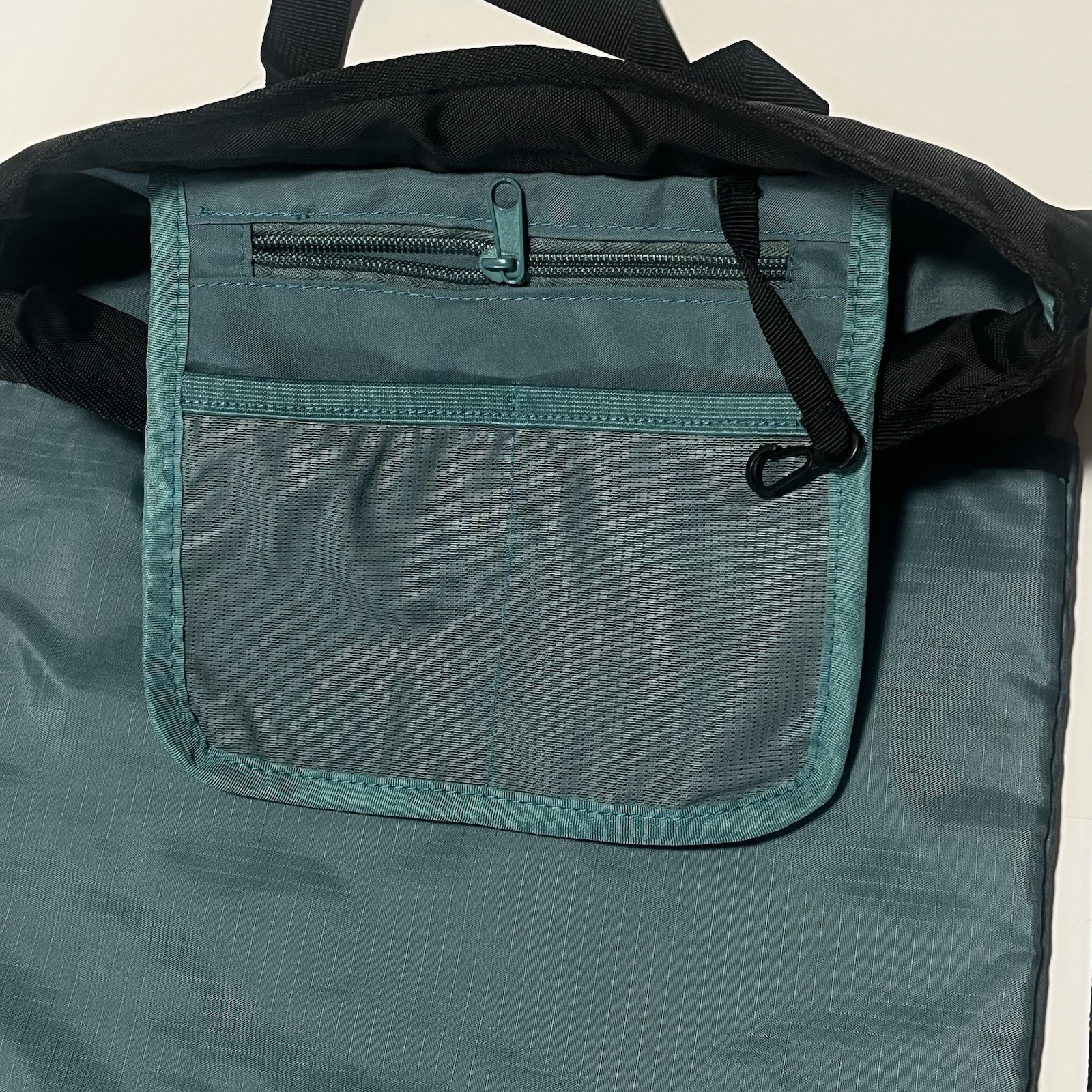 Billabong Blue/beige/black Drawstring Backpack Brand New